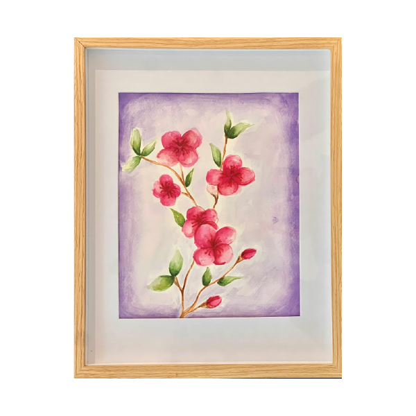 Suspiros, acuarela, Boonker, painting, acrílico, flores, Mexico, Proart, diseño, arte, art, galeria, Marlen Reyes, obra, gráfica, mexicana, refugio, design, Querétaro