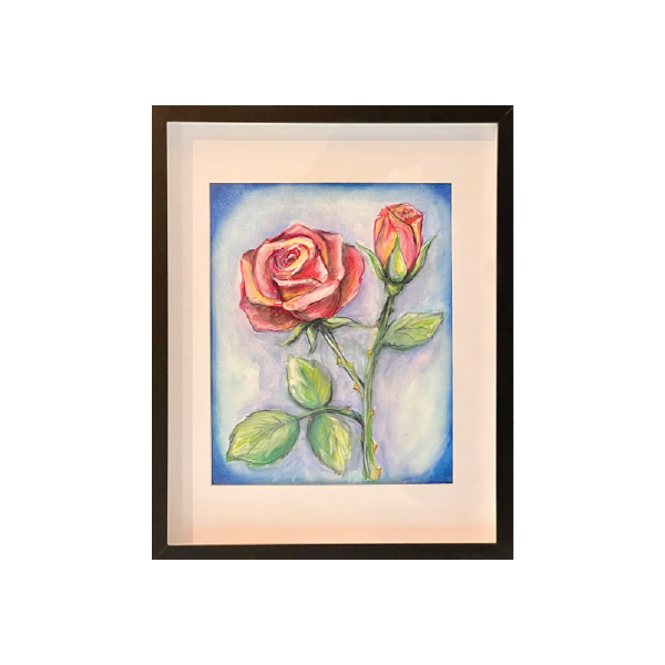 Suspiros, acuarela, Boonker, painting, acrílico, flores, Mexico, Proart, diseño, arte, art, galeria, Marlen Reyes, obra, gráfica, mexicana, refugio, design, Querétaro